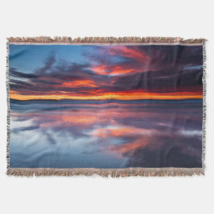 Zonsondergang over de Kanaaleilanden, CA Deken