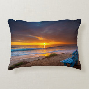 Zonsondergang over de Stille Oceaan Accent Kussen