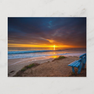 Zonsondergang over de Stille Oceaan Briefkaart