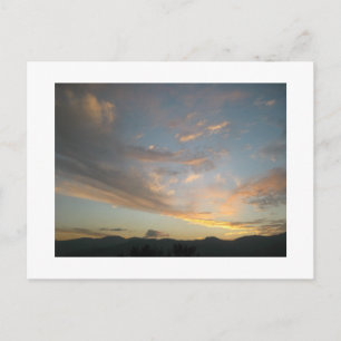 Zonsondergang over het Briefkaart Medellín