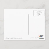 Zonsondergang over het Briefkaart van Panama (Achterkant)