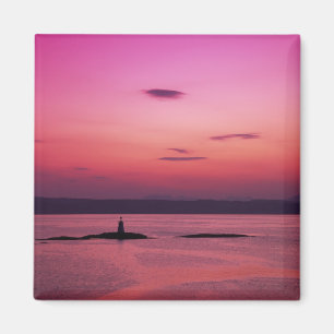 Zonsondergang over Isle of Skye, vanuit Mallaig, Magneet
