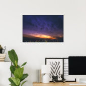 Zonsondergang over Phoenix Poster (Thuiskantoor)