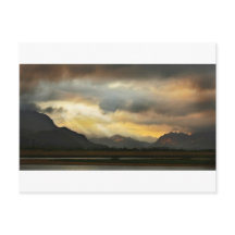 Zonsondergang over Snowdonia