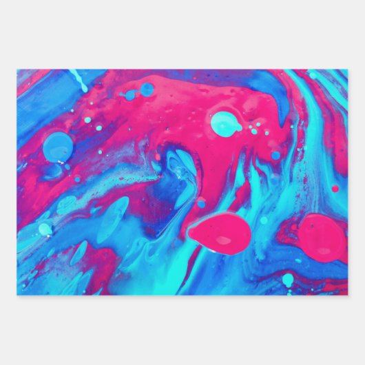 zonsondergang over zee inpakpapier vel (Voorkant 3)