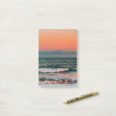 zonsondergang over zee post-it® notes (Op bureau)