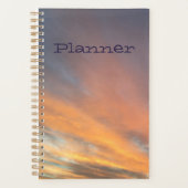 Zonsondergang pastel Planner (Voorkant)