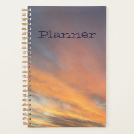 Zonsondergang pastel Planner