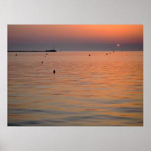 Zonsondergang Poster