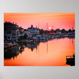 Zonsondergang Poster