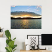 Zonsondergang poster (Thuiskantoor)