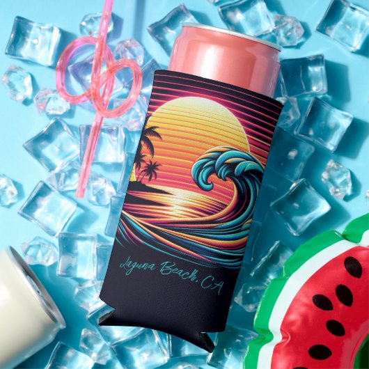 Zonsondergang Retro Surf Wave (Insitu Zomer)