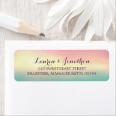 Zonsondergang Romance | Retouradres Etiket (Insitu)