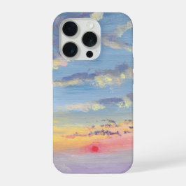 Zonsondergang Schilderij Hoesje iPhone 15 Pro Hoesje