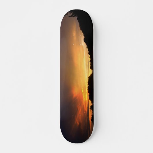 Zonsondergang Skateboard (Voorkant)