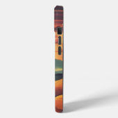  Zonsondergang vertoning Minimale Naam Case-Mate iPhone Case (Achterkant / Links)