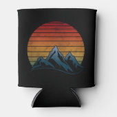 ZONSONDERGANG VINTAGE BERG  BLIKJESKOELER (Voorkant)