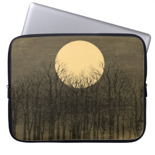 Zonsondergang Vintage Laptop Sleeve