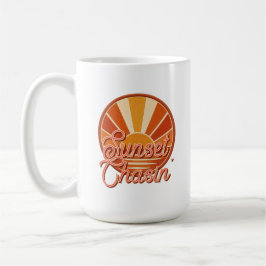 Zonsondergang Vintage Sfeer Koffiemok