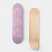 zonsondergang vis skateboard (Voorkant)