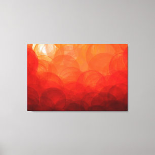 Zonsondergang Wereldbollen - Canvas Afdruk