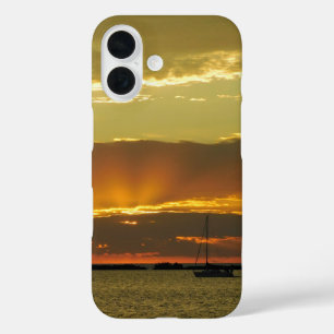 Zonsondergang Zeil iPhone Hoesje