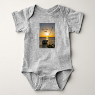 Zonsondergang Zeilboot Scheepswrak Gulf Breeze FL Romper