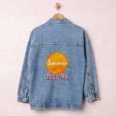Zonsondergang zomerdromen denim jacket (Hangar)