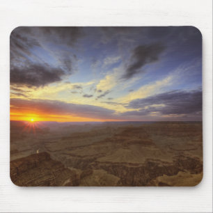 Zonsondergang, zuidelijke rand van de Grand Canyon Muismat