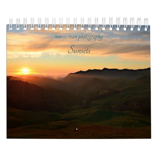 Zonsondergangen agenda kalender (Hoes)