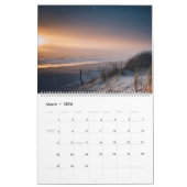 Zonsondergangen, duinen en drijfhout kalender (Mar 2026)
