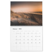 Zonsondergangen, duinen en drijfhout kalender (Feb 2026)