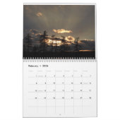 Zonsondergangen in de Hudson-vallei Kalender (Feb 2026)