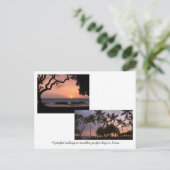 Zonsondergangen in Kona Briefkaart (Staand voorkant)