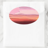 ZONSONDERGANGEN OVALE STICKER (Tas)