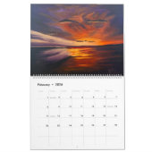 Zonsondergangen van Gary Poling Kalender (Feb 2026)