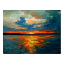 Zonsondergangsindruk