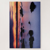 Zonsopgang bij Black Point van Mono Lake Legpuzzel (Verticaal)