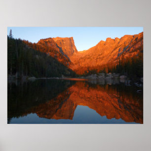 Zonsopgang bij Dream Lake III Poster