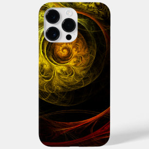 Zonsopgang Bloemig Rood Abstracte Kunst Case-Mate iPhone 14 Pro Max Hoesje