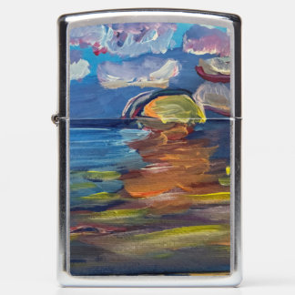 Zonsopgang boven Lake Michigan Schilderij Zippo Aa