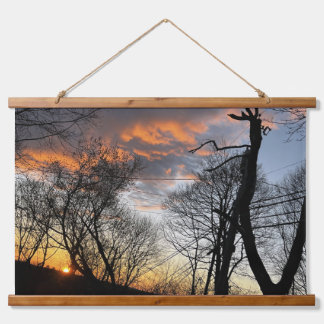Zonsopgang Hangend Wandkleed