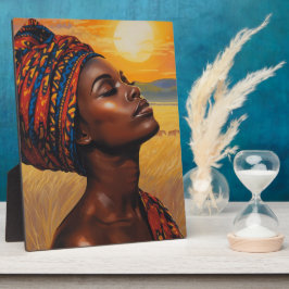 Zonsopgang in de Serengeti Fotoplaat