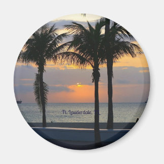 Zonsopgang in Ft. Lauderdale Magneet