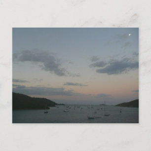 Zonsopgang in St. Thomas IV Amerikaanse Maagdeneil Briefkaart