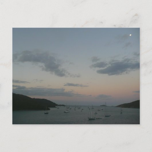 Zonsopgang in St. Thomas IV Amerikaanse Maagdeneil Briefkaart (Voorkant)