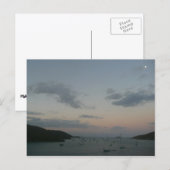 Zonsopgang in St. Thomas IV Amerikaanse Maagdeneil Briefkaart (Voorkant / Achterkant)