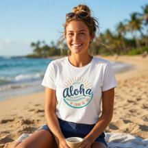 Zonsopgang "Jezus houdt van je" Hawaiaans T-shirt