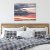Zonsopgang na het Storm Canvas Afdruk (Insitu (Slaapkamer))