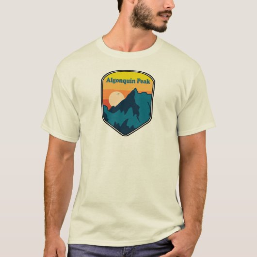 Zonsopgang op Algonquin Peak T-shirt (Voorkant)